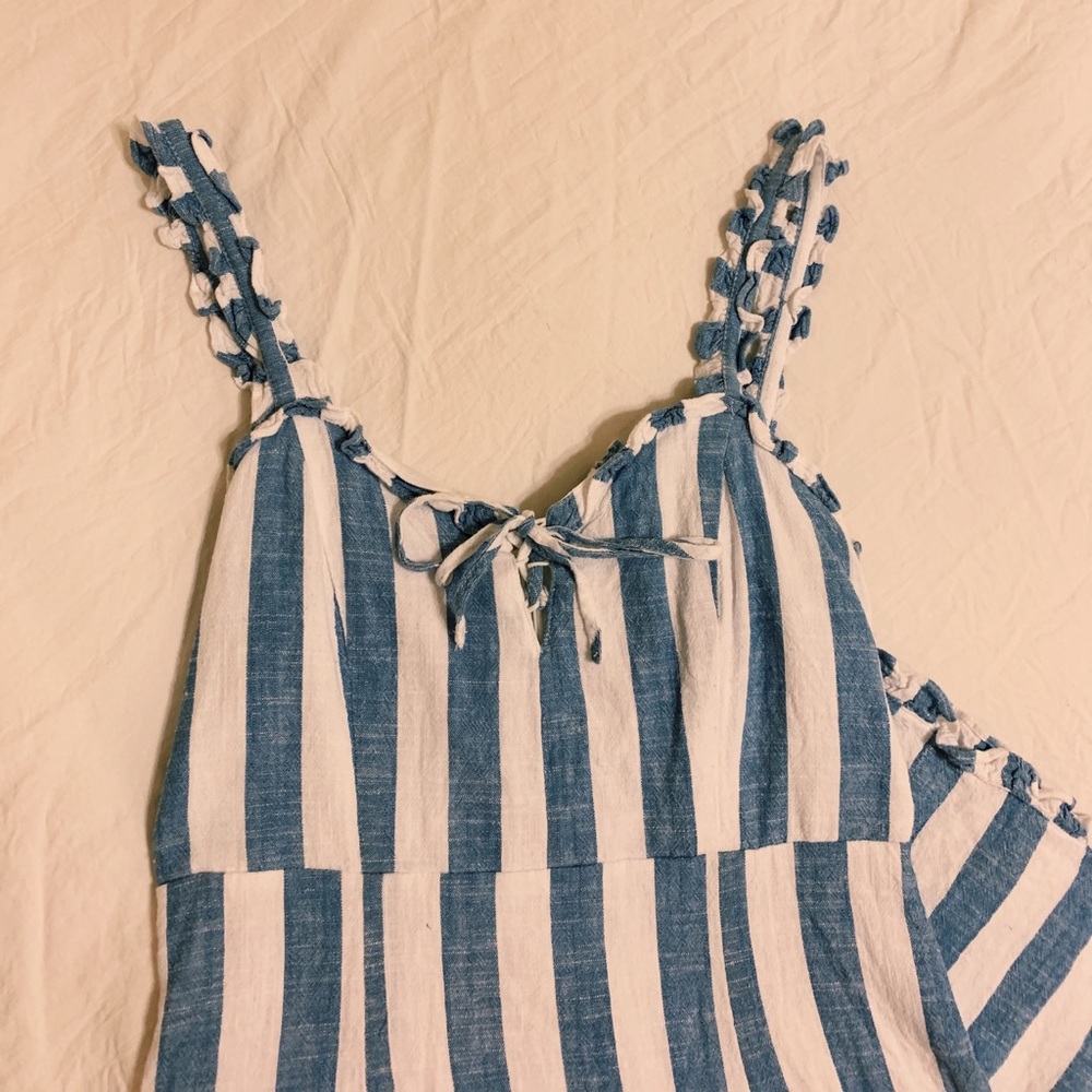 Blue&White Striped Dress